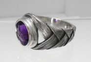 CK silver reed,ame ring