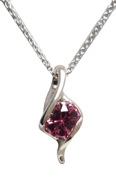 Whitney pink pendant