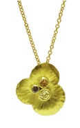 A Hart small flower pendant