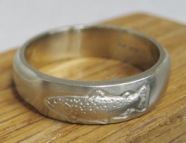 trout ring on block