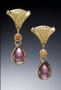 E520_Pink Tourmaline&orange garnet