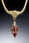 P615_Cognac Tourmaline&Diamond