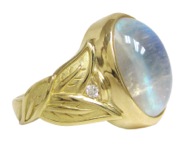 Conni Mainne moonstone rg side view