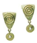 Hannelore earrings w: dia melle