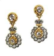 Julie antique dia earrings
