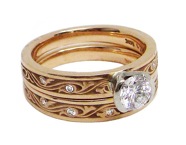 311-rose-gold-bridal-set