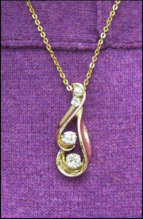 Sandra's new pendant
